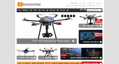 Desktop Screenshot of droneshop.biz