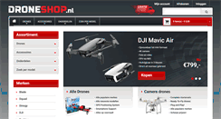 Desktop Screenshot of droneshop.nl