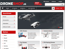 Tablet Screenshot of droneshop.nl